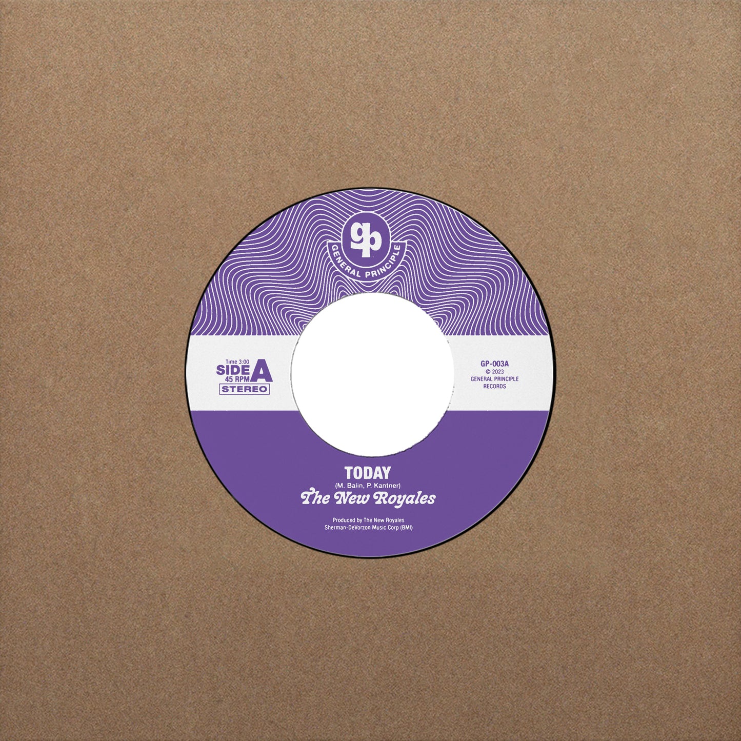 Today b/w The Visit [She Was Here] (7" - Purple Vinyl)