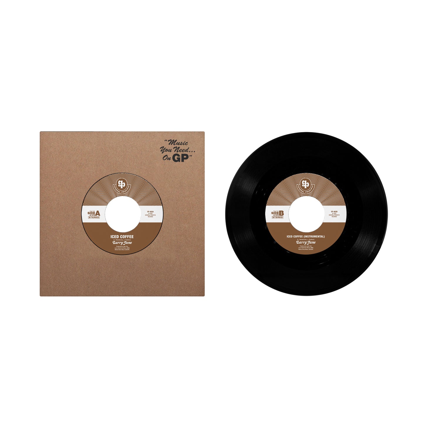 Iced Coffee b/w Instrumental (7" - Black Vinyl)